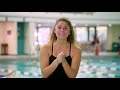 How head position can improve your backstroke ft. Elizabeth Beisel | Olympians' Tips