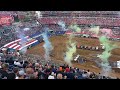 Monster jam World finals 22. ThunderROARus drop.