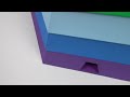 Pool Maze for Hamster - Rainbow Pyramid Maze