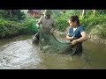 Buy Fish and Raise Them in Ponds - 2 year Living the island Off The Grid Built Fish Pond