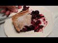 Blackberry Cobbler with Pie Crust