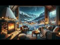 Experience Ultimate Winter Coziness with Fireplace Sounds and Snowstorm Ambience