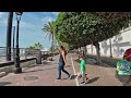 Marbella Walking Tour. Octubre 2023. Sunny day, beach walk.