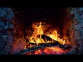 FIREPLACE BURNING 4K UHD & Crackling Fire Sounds 🔥 Fireplace Sounds for Stress Relief, Study, Sleep