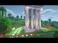Minecraft Luxury Temple House Tutorial | Minecraft Neoclassical Tutorial