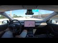 Tesla FSD - Jacksonville (JAX) Airport Pickup Drive - Arrivals