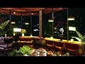 A Cozy Night in Cozy Coffee Shop 4k - Relaxing Jazz Background Music to Relax/Study to
