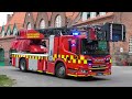 [ALARM in der NORDSTADT] - Einsatzfahrten Feuerwehr HANNOVER Wache 1 + Rettungsdienst & Polizei!