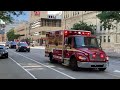 Watch Donald Trump's motorcade in downtown Milwaukee heading to Fiserv Forum