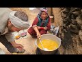 Exploring Ancient Living: Old Lovers Cooking rural Bean and Naan | Village life Afghanistan