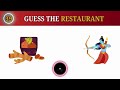 Guess the Fast Food Restaurant by Emoji | #emojichallenge #guessname #viral