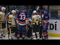 Carter big hit on barzal then takes down wahlstrom nhl highlight