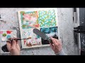 4 ideas acrylic painting modern abstract - techniques and effects for beginners