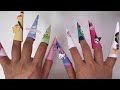 🍈Paperdiy🍈 Tutorial How to make paper nails Sanrio theme | 산리오 종이네일 만드는 법 | 종이놀이 만들기