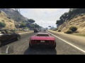 Grand Theft Auto V - GTA5 Coastal Drive on a High End PC