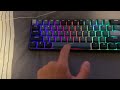 How to make your keyboard thock in 5 seconds
