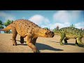 ALL LARGE CARNIVORE vs 50x RAPTORS DINOSAURS BATTLE - Jurassic World Evolution 2
