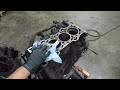 Catastrophic Ford Focus 2.0L Engine Teardown. Single Cheek Repair And A Driver Who Didn't Care!