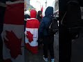 people protest Parliament in ottawa for freedom