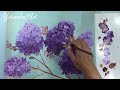 Learn to Paint Magic Flowers with Simple Techniques on a magical background