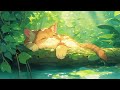 Cat Sunny Day ☀️🐱🌿 Lofi Music ~ Stress Relief, Relaxing Music