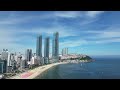 4K🇰🇷 🏖🏝🌊🚁☀ 대한민국 최고의 해운대 해수욕장 드론영상 항공뷰 클럽디 오아시스 Flying Over Haeundae Beach BUSAN KOREA DRONE FOOTAGE