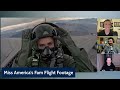 Miss America F-16 Flight Footage (Fighter Pilots React/Breakdown)
