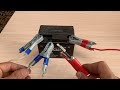 How to Make a Simple 1.5V Battery Welding Machine at Home! Great intelligence