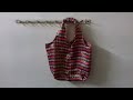 How to make a useful bag with un usefull blouse piece . # bag #Blouse piece .