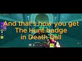 Quick guide on The Hunt badge in Death Ball