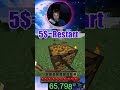 Minecraft Speedrun 5$=Restart LIVE