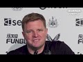 'I WOULDN'T swap Isak with anyone else IN THE WORLD!' | Eddie Howe | Newcastle 5-1 Sheffield United