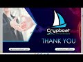 New crypto mlm plan Crypboat Plan Details telugu