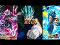 NEW AGL LR VEGITO BLUE INTRO, SUPER ATTACKS, ACTIVE SKILLS, KO + OSTS! DBZ Dokkan Battle