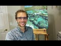 Painting Boulders and Underwater Rocks | How to Create a Stunning Lake Scene in Acrylics