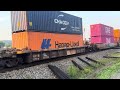 Norfolk southern refrigerated cargo clear mast facing brickyard