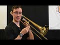 Trombone for BEGINNERS - How to play your first 5 notes