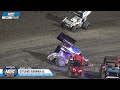 World of Outlaws NOS Energy Sprint Cars | Federated Auto Parts Raceway | August 3, 2024 | HIGHLIGHTS