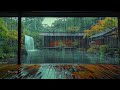 Zen Garden In The Rain: Meditation Ambience with Water Sound, Rain and Nature Sound | Rain ASMR