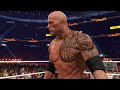 ❄️Full Match | The Rock vs Baby Monk : WWE2K June 8, 2024