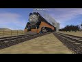 Southern Pacific 4449 and ATSF 2925 Trainz Doubleheader V2