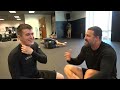 Andrew Huberman's first jiu jitsu class with Lex Fridman