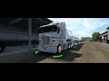 ATS 1.50 4K | San Francisco CA To Huron CA | Kenworth K200 RTA & Advanced B-Double Fuel Tanker #ats