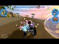playing beach buggy racing 2 game👍👍👍