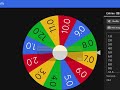 The wheel chooses my speed and if i miss a note then i have to re start|colourful stage|