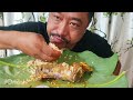 Rice With Gravy Buffalo Curry | Buffalo Mukbang With King Chilly And Onions | Naga Mukbang |