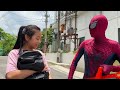 PRO 5 SUPERHERO TEAM || Hey ALL Spider-Man , Today is RED COLOR DAY !!! ( Funny Action Real Life )