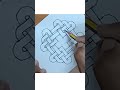 How to draw celtic knot design#shorts
