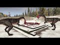 DIMETRODON vs MONOLOPHOSAURUS (DINOSAURS BATTLE) - Jurassic World Evolution 2