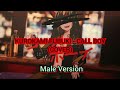 Kurokami Fubuki - Call Boy (cover) Male version